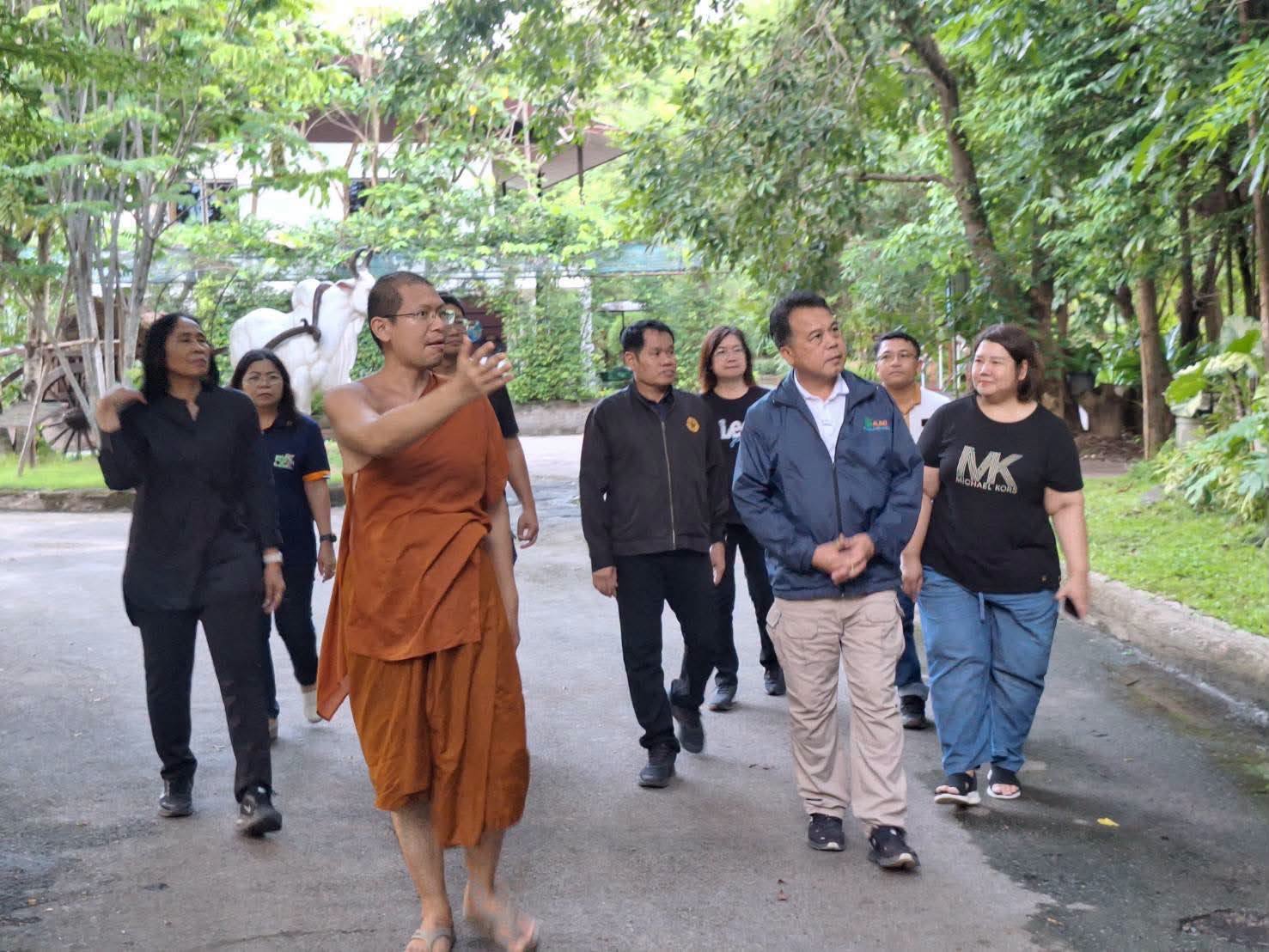 title - รองเลขาธิการ ส.ป.ก. ลงพื้นที่ตรวจเยี่ยมการเตรียมความพร้อม จัดโครงการ 